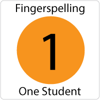 Fingerspelling 1 Online Student Course