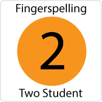 Fingerspelling 2 Online Student Course