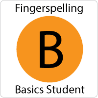 Fingerspelling Basics Online Student Course