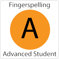 Fingerspelling Advanced Online Student Course